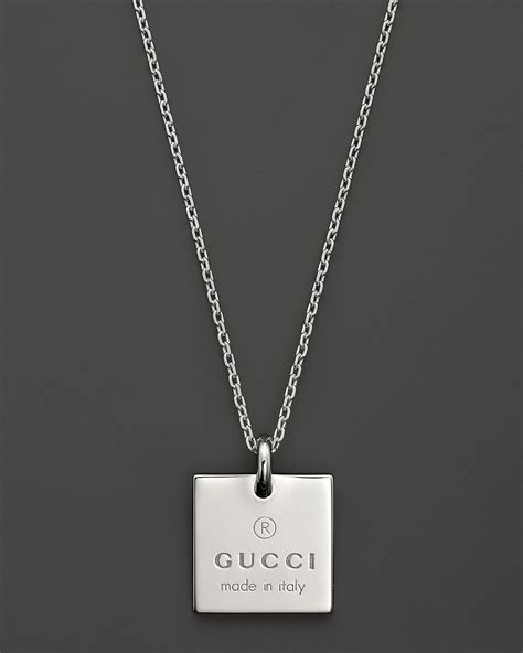 gucci square pendant|Gucci pendant necklace.